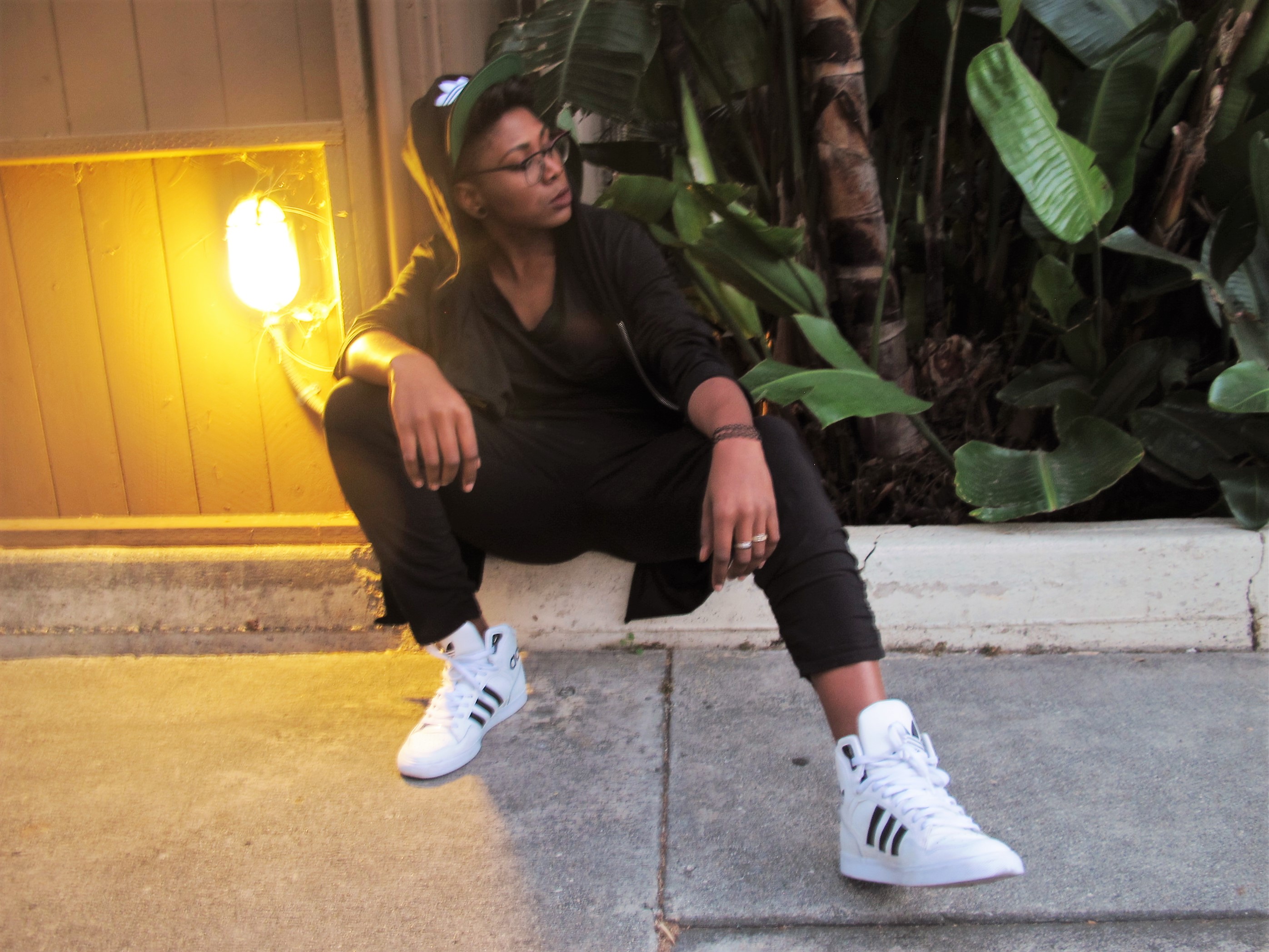 Cali Lovin, Afrika Sharif, Model, West Hollywood